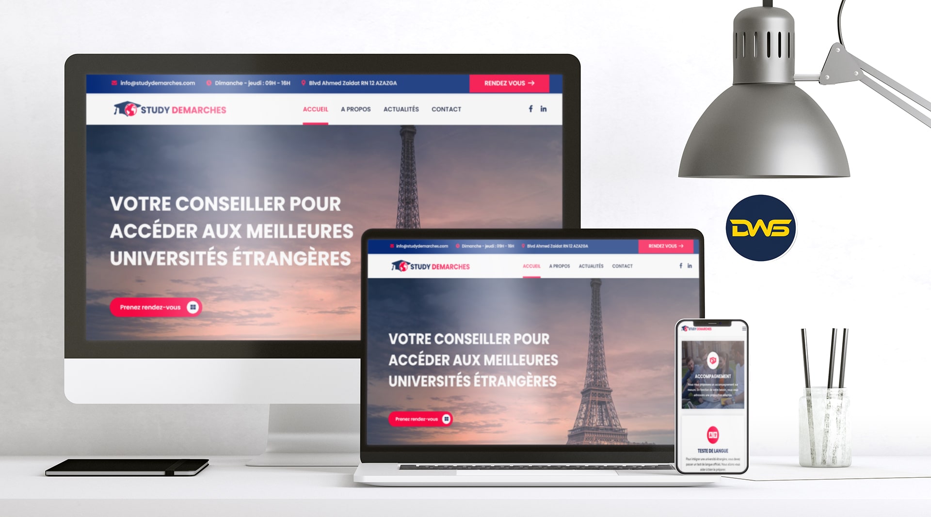Nos réalisations - DIGITAL WEB SERVICE